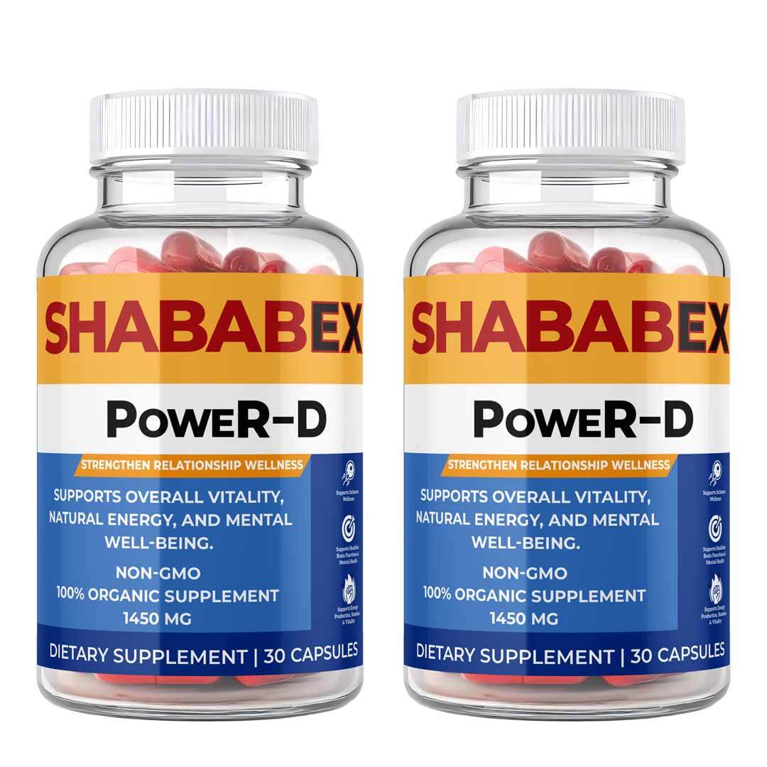 SHABABEX | Power D Capsules (2 Bottles)