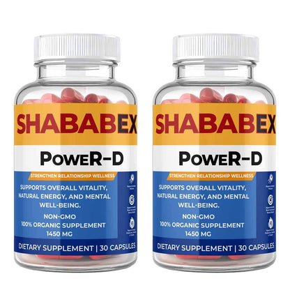 SHABABEX | Power D Capsules (2 Bottles)